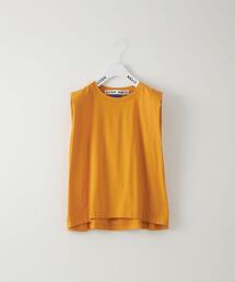 CITEN | ＜CITEN（シテン）＞タックノースリーブ カットトップ -吸水速乾-(Tシャツ/カットソー)