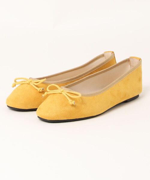 minia（ミニア）の「フラットバレエ　◇（バレエシューズ・レディース・シルバー系/ゴールド系/ブラック/パープル/イエロー/ライトベージュ/ブラック系その他/レッド/ゴールド系その他/シルバー/ブラック系その他2・L/S/LL/M）」の15枚目の写真