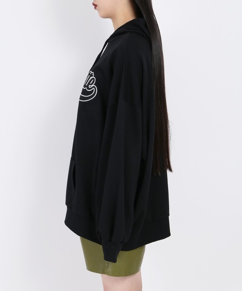 WC（ダブル シー）の「ロゴビッグプルパーカー（パーカー・レディース・ブラウン/ピンク/グリーン/ブラック・FREE）」の8枚目の写真