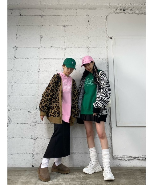 WC（ダブル シー）の「ロゴビッグプルパーカー（パーカー・レディース・ブラウン/ピンク/グリーン/ブラック・FREE）」の22枚目の写真