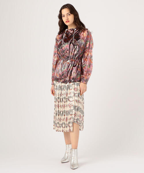 ISABEL MARANT(イザベルマラン)の「ISABEL MARANT OLAZ ポリエステルナイロン プリントブルゾン(ブルゾン・レディース・パープル系その他4・34)」の9枚目の写真
