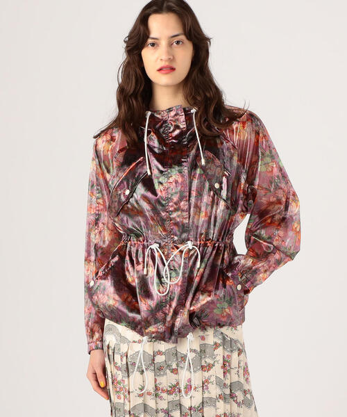 ISABEL MARANT(イザベルマラン)の「ISABEL MARANT OLAZ ポリエステルナイロン プリントブルゾン(ブルゾン・レディース・パープル系その他4・34)」の3枚目の写真