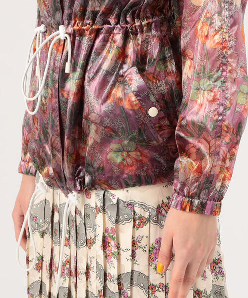 ISABEL MARANT(イザベルマラン)の「ISABEL MARANT OLAZ ポリエステルナイロン プリントブルゾン(ブルゾン・レディース・パープル系その他4・34)」の6枚目の写真