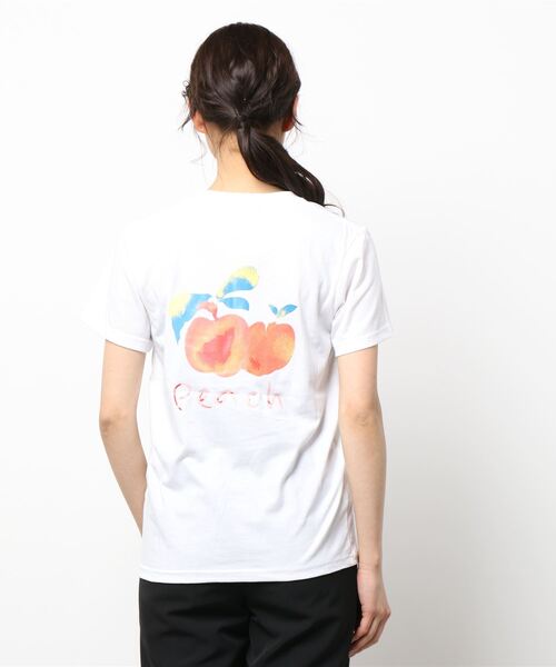 Dita(ディータ)の「Sweet Fruits Tee(Tシャツ)(Tシャツ/カットソー・レディース・ホワイト/ナチュラル・S/M/L/XL/XXL)」の5枚目の写真