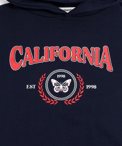 Figments（フィグメンツ）の「CALIFORNIAパーカー（パーカー・レディース・ネイビー/オートミール・FREE）」の5枚目の写真