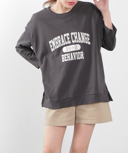 Honeys(ハニーズ)の「ロゴベスト(ベスト・レディース・スミクロ/ホワイト/イエロー/パープル/グリーン/杢グレー・S/L/M)」の3枚目の写真