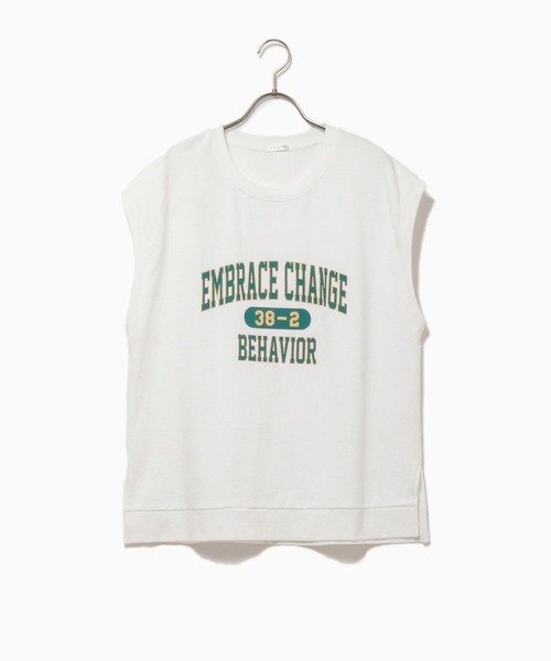 Honeys(ハニーズ)の「ロゴベスト(ベスト・レディース・スミクロ/ホワイト/イエロー/パープル/グリーン/杢グレー・S/L/M)」の11枚目の写真