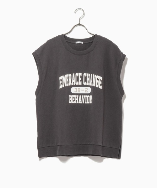 Honeys(ハニーズ)の「ロゴベスト(ベスト・レディース・スミクロ/ホワイト/イエロー/パープル/グリーン/杢グレー・S/L/M)」の16枚目の写真