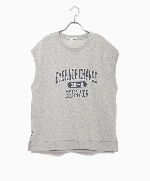 Honeys(ハニーズ)の「ロゴベスト(ベスト・レディース・スミクロ/ホワイト/イエロー/パープル/グリーン/杢グレー・S/L/M)」の21枚目の写真