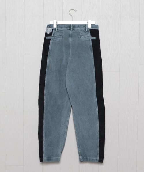 C.E(シーイー)の「<C.E>SIDE PANEL PANTS/パンツ.(デニムパンツ・メンズ・グレー/オリーブ・M/S)」の3枚目の写真