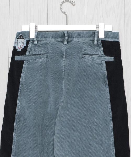 C.E(シーイー)の「<C.E>SIDE PANEL PANTS/パンツ.(デニムパンツ・メンズ・グレー/オリーブ・M/S)」の8枚目の写真