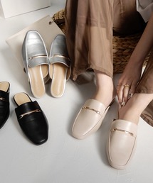 ビットブローファー/バックレスローファー ◇