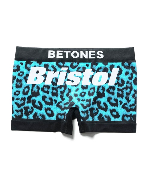 F.C.Real Bristol（エフシーレアルブリストル）の「BETONES : BOXER TRUNKS（ボクサーパンツ・メンズ・カーキ/ライトブルー・FREE）」の6枚目の写真