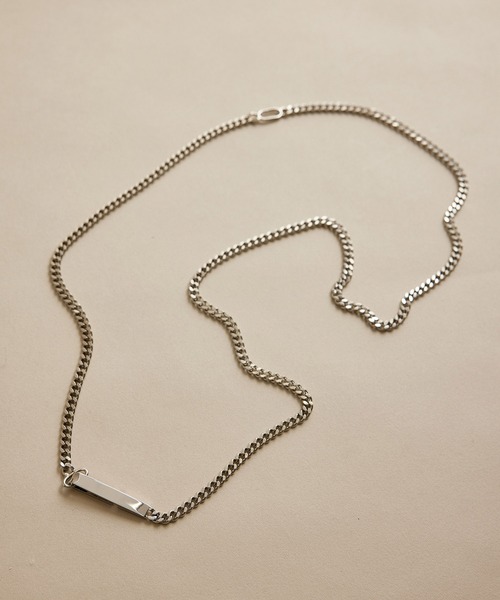 JUNRED（ジュンレッド）の「ロングチェーンネックレス（ネックレス・メンズ・シルバー・FREE）」の3枚目の写真