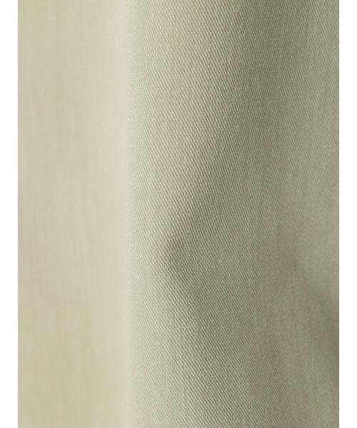 koe(コエ)の「【ツイルセットアップ】ツイルロングジャケット*(テーラードジャケット・レディース・ブラック/ベージュ/ミント・M)」の11枚目の写真