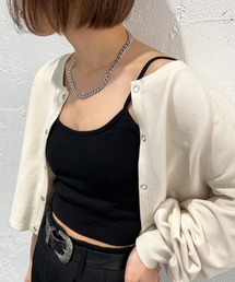 ショート丈カップ付きインナー【ZOZOTOWN限定アイテム】