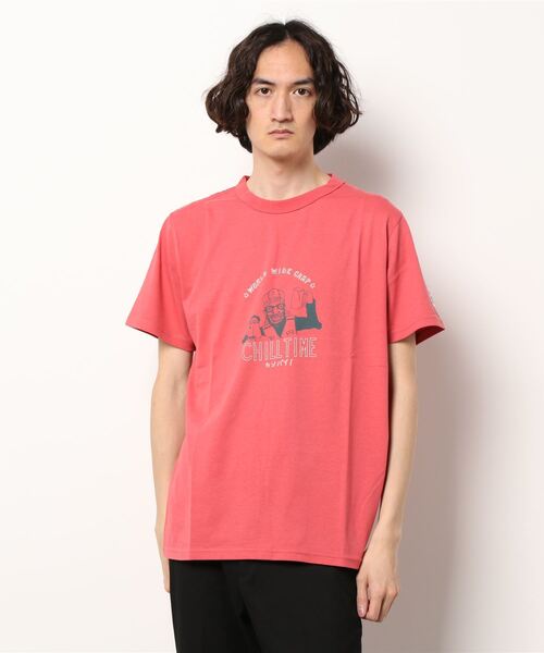 KRIFF MAYER（クリフメイヤー）の「ウェットプロテクト半袖T（カンパイ）（Tシャツ/カットソー・メンズ・ベージュ/レッド/オフホワイト/サックスブルー/ライトグリーン・SMALL/MEDIUM/LARGE/X-LARGE）」の5枚目の写真