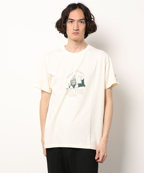 KRIFF MAYER（クリフメイヤー）の「ウェットプロテクト半袖T（カンパイ）（Tシャツ/カットソー・メンズ・ベージュ/レッド/オフホワイト/サックスブルー/ライトグリーン・SMALL/MEDIUM/LARGE/X-LARGE）」の2枚目の写真