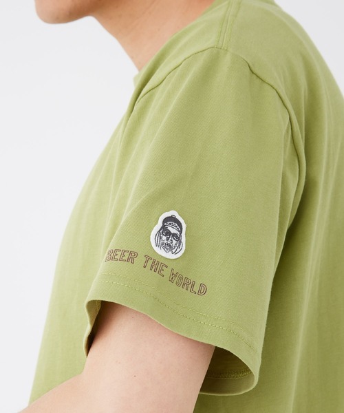 KRIFF MAYER（クリフメイヤー）の「ウェットプロテクト半袖T（カンパイ）（Tシャツ/カットソー・メンズ・ベージュ/レッド/オフホワイト/サックスブルー/ライトグリーン・SMALL/MEDIUM/LARGE/X-LARGE）」の11枚目の写真