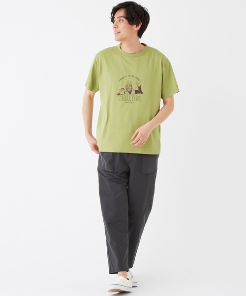 KRIFF MAYER（クリフメイヤー）の「ウェットプロテクト半袖T（カンパイ）（Tシャツ/カットソー・メンズ・ベージュ/レッド/オフホワイト/サックスブルー/ライトグリーン・SMALL/MEDIUM/LARGE/X-LARGE）」の10枚目の写真