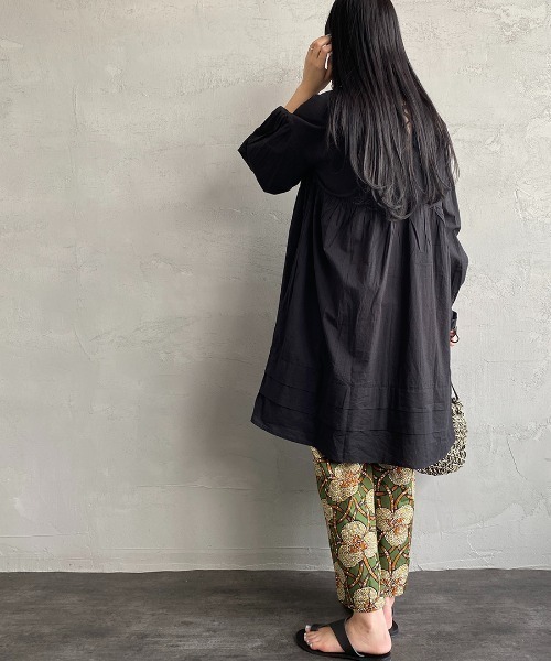 LE GLAZIK（ルグラジック）の「[LE GLAZIK/ル グラジック] バティック柄プリント コットンイージーパンツ（その他パンツ・レディース・グリーン/パープル/イエロー/オレンジ・34）」の14枚目の写真