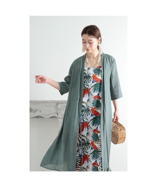 Sawa a la mode（サワアラモード）の「ロングカーディガン付き