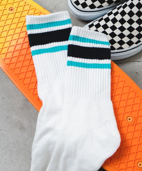 WEGO（ウィゴー）の「WEGO/底パイルラインソックス（ソックス/靴下・レディース・その他1/その他2/その他3/その他4/その他5/その他7/その他6・23-25cm）」の4枚目の写真