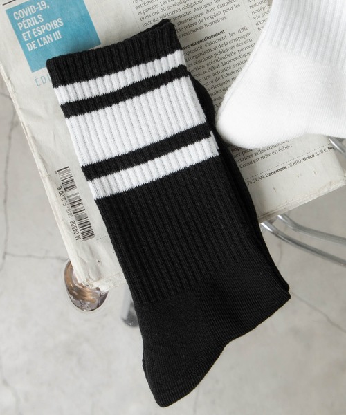 WEGO（ウィゴー）の「WEGO/底パイルラインソックス（ソックス/靴下・レディース・その他1/その他2/その他3/その他4/その他5/その他7/その他6・23-25cm）」の7枚目の写真