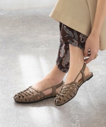 menue（メヌエ）の「カットワークレースアップパンプス（パンプス・レディース）」