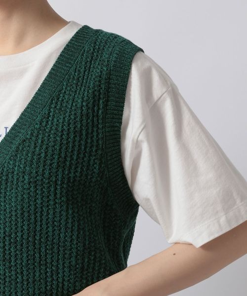 LOWRYS FARM(ローリーズファーム)の「ミックスミニベスト 276030(ベスト・レディース・アイボリー/ブラック/グリーン/イエロー・FREE)」の18枚目の写真