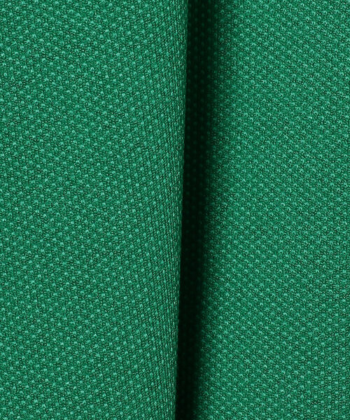 【美品】BEAMS GOLF / リブライン 鹿の子 モックネックシャツ BEAMS GOLF（ビームスゴルフ）の「BEAMS GOLF PURPLE LABEL