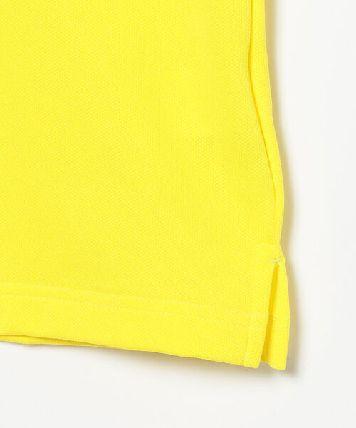 【美品】BEAMS GOLF / リブライン 鹿の子 モックネックシャツ BEAMS GOLF（ビームスゴルフ）の「BEAMS GOLF PURPLE LABEL