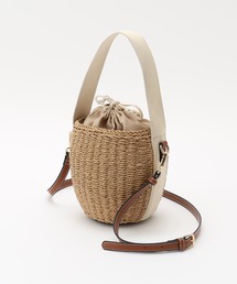 one after another NICE CLAUP | 2way雑材ショルダーバック(かごバッグ)