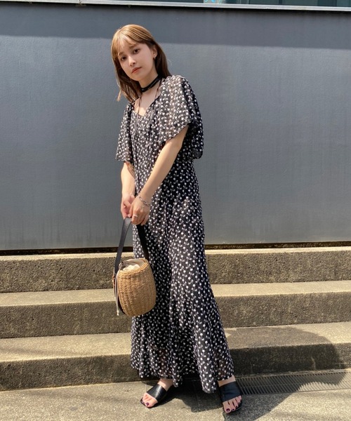 one after another NICE CLAUP（ワンアフターアナザーナイスクラップ）の「2way雑材ショルダーバック（かごバッグ・レディース・アイボリー/ブラック・FREE）」の21枚目の写真