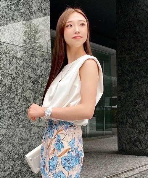 eimy istoire♡パワーショルダートップス ホワイト EIMY ISTOIRE エイミーイストワール eimy istoire パワーショルダー
