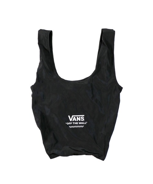 VANS（バンズ）の「VANS/ヴァンズ SHOPPER BAG ショッパーバッグ（エコバッグ/サブバッグ・メンズ・ブラック/ブラック×ホワイト・FREE）」の13枚目の写真