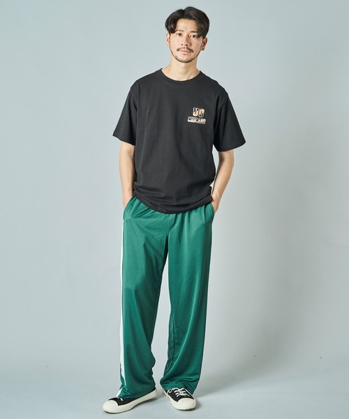 ADPOSION（アドポーション）の「カラージャージ ワイドパンツ / トラックパンツ（その他パンツ・メンズ・ブラック/グリーン/ブルー・MEDIUM/LARGE/X-LARGE）」の7枚目の写真