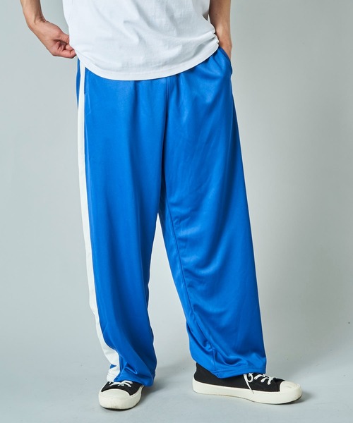 ADPOSION（アドポーション）の「カラージャージ ワイドパンツ / トラックパンツ（その他パンツ・メンズ・ブラック/グリーン/ブルー・MEDIUM/LARGE/X-LARGE）」の12枚目の写真