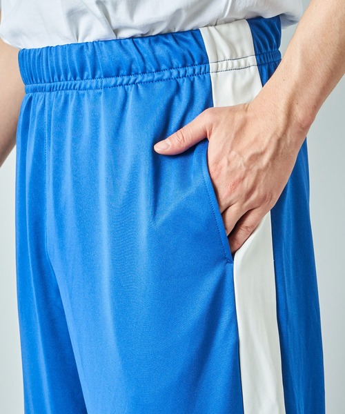 ADPOSION（アドポーション）の「カラージャージ ワイドパンツ / トラックパンツ（その他パンツ・メンズ・ブラック/グリーン/ブルー・MEDIUM/LARGE/X-LARGE）」の14枚目の写真