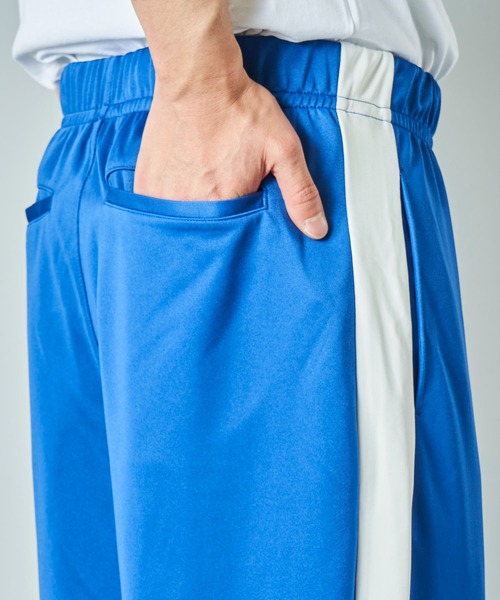 ADPOSION（アドポーション）の「カラージャージ ワイドパンツ / トラックパンツ（その他パンツ・メンズ・ブラック/グリーン/ブルー・MEDIUM/LARGE/X-LARGE）」の15枚目の写真