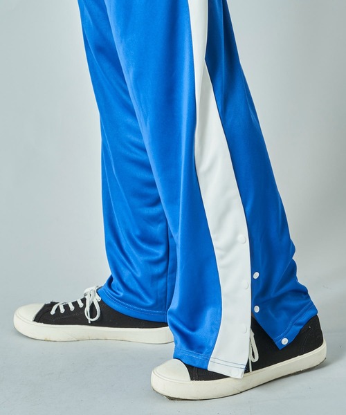 ADPOSION（アドポーション）の「カラージャージ ワイドパンツ / トラックパンツ（その他パンツ・メンズ・ブラック/グリーン/ブルー・MEDIUM/LARGE/X-LARGE）」の17枚目の写真