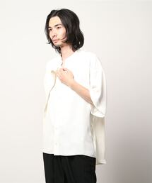 LiNoH | DRAPE LAYERED S/S SHIRT(シャツ/ブラウス)