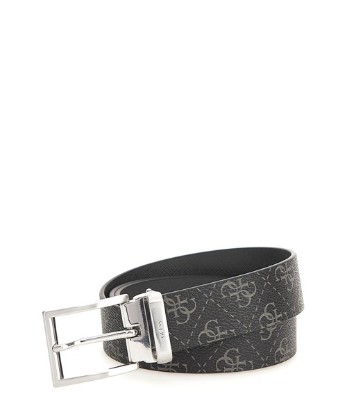Guess（ゲス）の「VEZZOLA 4G Logo Belt ベルト（ベルト・メンズ・グレー/ダークグレー/ベージュ・LARGE/MEDIUM）」の4枚目の写真