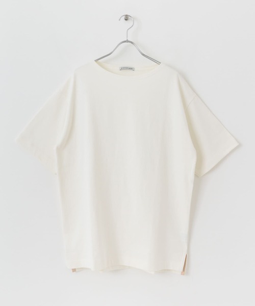 WORK NOT WORK URBAN RESEARCH(ワークノットワークアーバンリサーチ)の「WORK NOT WORK Basque Shirts Short-Sleeve(Tシャツ/カットソー・メンズ・ブラック/グレー/オフホワイト・SMALL/MEDIUM/LARGE/X-LARGE)」の2枚目の写真