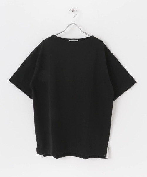 WORK NOT WORK URBAN RESEARCH(ワークノットワークアーバンリサーチ)の「WORK NOT WORK Basque Shirts Short-Sleeve(Tシャツ/カットソー・メンズ・ブラック/グレー/オフホワイト・SMALL/MEDIUM/LARGE/X-LARGE)」の1枚目の写真