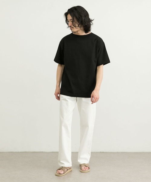 WORK NOT WORK URBAN RESEARCH(ワークノットワークアーバンリサーチ)の「WORK NOT WORK Basque Shirts Short-Sleeve(Tシャツ/カットソー・メンズ・ブラック/グレー/オフホワイト・SMALL/MEDIUM/LARGE/X-LARGE)」の10枚目の写真