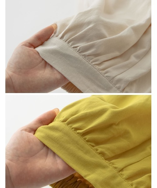 Re:EDIT（リエディ）の「[低身長/高身長サイズ有]リネンライクロングスカンツ（その他パンツ・レディース・ブラック/イエロー/ブラウン/レッド/ライトベージュ・AS/SMALL/AM/TALL/LARGE/MEDIUM）」の20枚目の写真