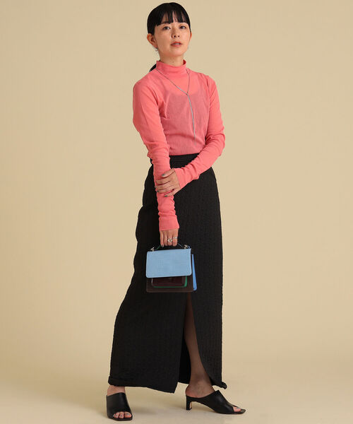 Ray BEAMS（レイビームス）の「Ray BEAMS / 角 スネーク スライド ネックレス（ネックレス・レディース・シルバー/ゴールド・ONE SIZE）」の3枚目の写真