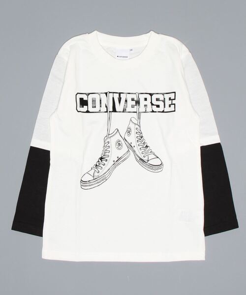 Converse コンバース キッズ 長袖tシャツ Tシャツ カットソー Converse コンバース のファッション通販 Zozotown
