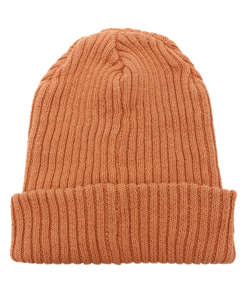 Kastane（カスタネ）の「【Kastane】KNITCAP（ニットキャップ/ビーニー・レディース・アイボリー/グレー/オレンジ/ネイビー・FREE）」の6枚目の写真